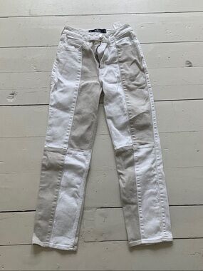 Hollister vintage color block jeans
